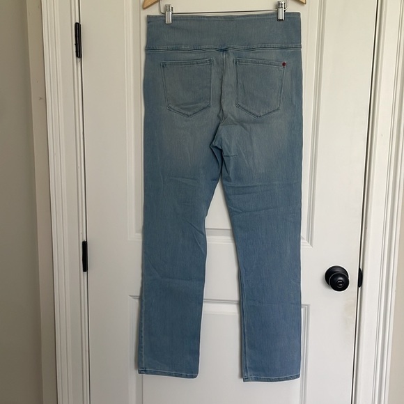 Spanx Women’s The Signature Straight Side Zip Jeans Lightwash 32 - Picture 5 of 10